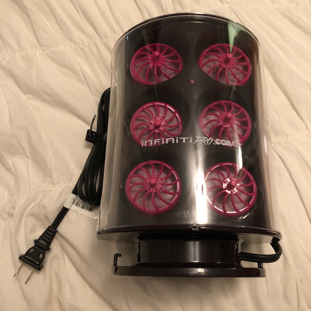 infiniti pro by consist heated hair rollers